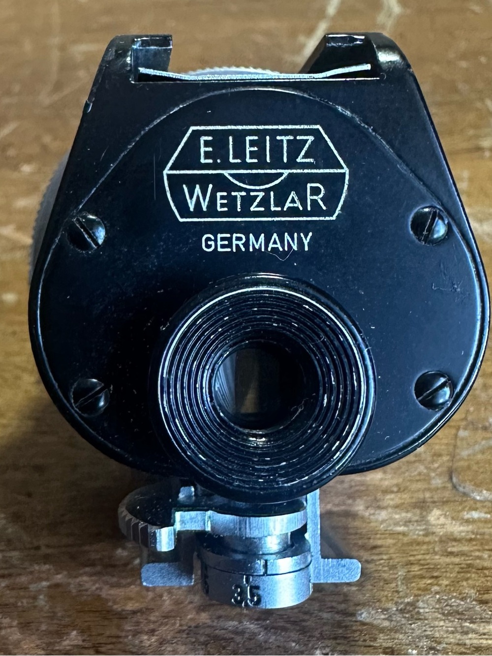E. Leitz Wetzlar Leica 3.5cm/13.5mm 80192 Camera Rangefinder Viewfinder Germany